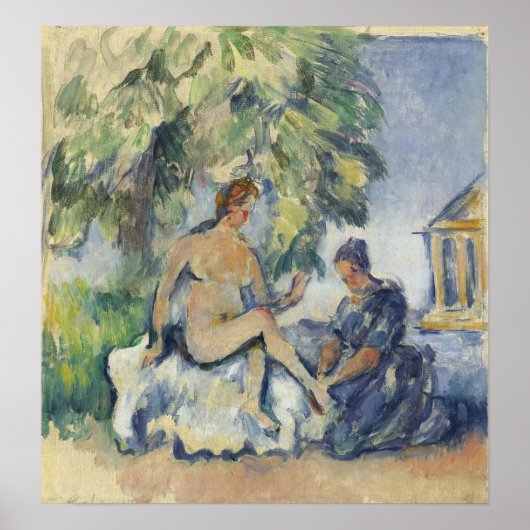 Cézanne - Bathsheba, 1885 Poster (Vorne)