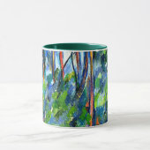 Cezanne - Berühmtes Gemälde im Wald Tasse (Zentrum)