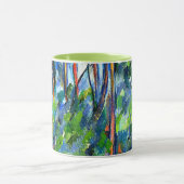 Cezanne - Berühmtes Gemälde im Wald Tasse (Zentrum)