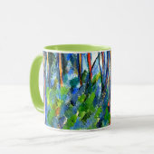 Cezanne - Berühmtes Gemälde im Wald Tasse (Vorderseite Links)