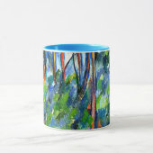 Cezanne - Berühmtes Gemälde im Wald Tasse (Zentrum)