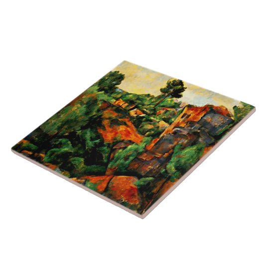 Cezanne - Bibemus-Steinbruch Fliese (Seite)