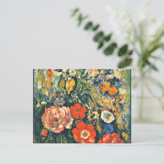 Cezanne - Bucht der Blume Postkarte (Stehend Vorderseite)
