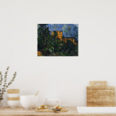 Cézanne - Château Noir Poster (Küche)