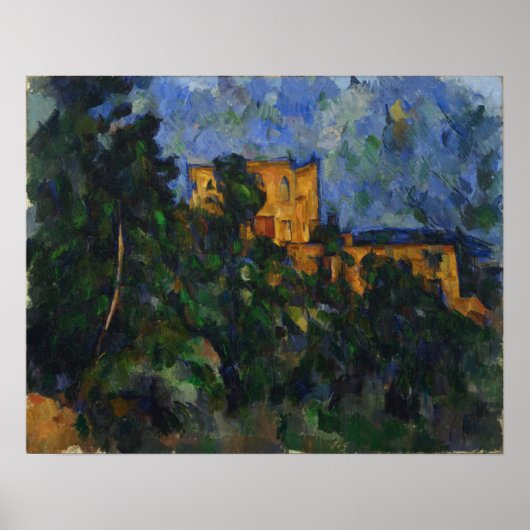 Cézanne - Château Noir Poster (Vorne)