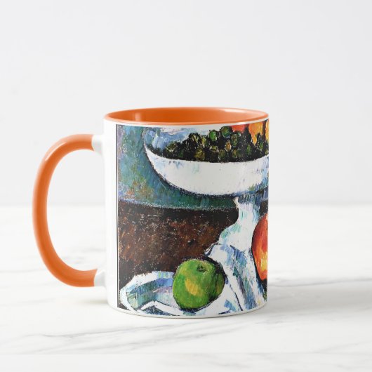 Cezanne - Compotier, Glas und Apple, Tasse (Links)