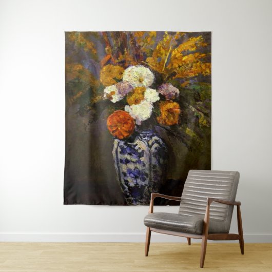 Cezanne - Dahlias Wandteppich (Beispiel)