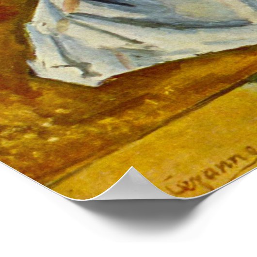 Cezanne Das Äpfelplakat Poster (Ecke)