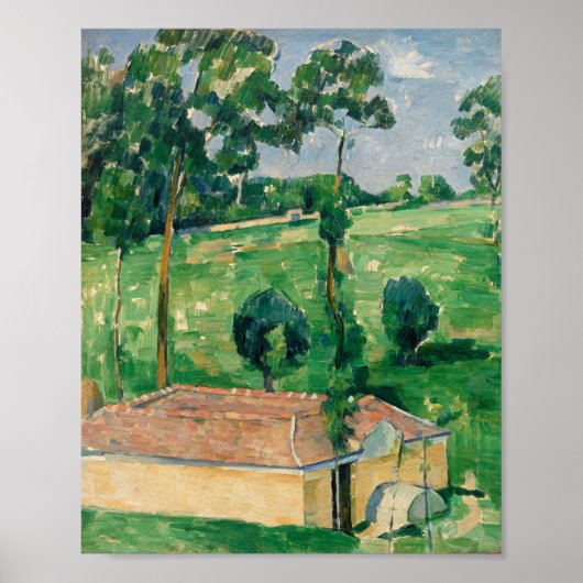 Cezanne - Das Frühlingshaus Poster (Vorne)