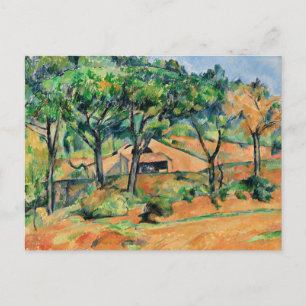 Cezanne - Das Haus in der Provence Postkarte