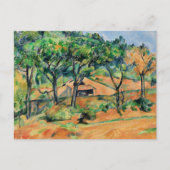 Cezanne - Das Haus in der Provence Postkarte (Vorderseite)