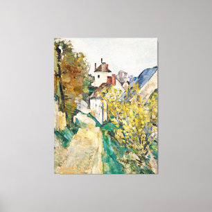 Cezanne, das Haus von Dr. Gachet, Auvers-sur-Oise, Leinwanddruck
