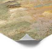 Cezanne, das Haus von Dr. Gachet, Auvers-sur-Oise, Poster (Ecke)