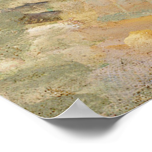 Cezanne, das Haus von Dr. Gachet, Auvers-sur-Oise, Poster (Ecke)