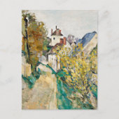 Cezanne, das Haus von Dr. Gachet, Auvers-sur-Oise, Postkarte (Vorderseite)