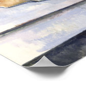 Cézanne - Der Cardplayer Poster (Ecke)