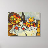 Cezanne Der Korb der Äpfel Leinwanddruck (Vorderseite)
