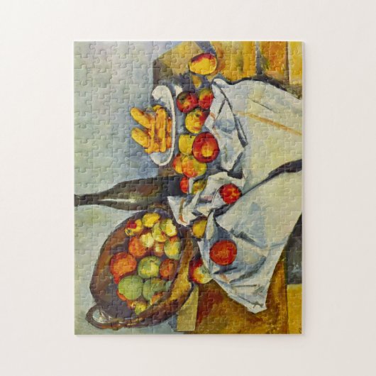 Cezanne der Korb des Apfelpuzzlespiels Puzzle (Vertikal)