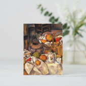 Cezanne - Der Küchentisch Postkarte (Stehend Vorderseite)