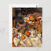 Cezanne - Der Küchentisch Postkarte (Vorne/Hinten)