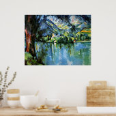 Cezanne - Der Lac d'Annecy Poster (Küche)