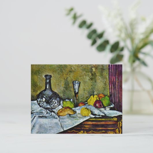 Cezanne - Dessert Postkarte (Stehend Vorderseite)
