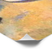 Cezanne - Die blaue Vase Poster (Ecke)