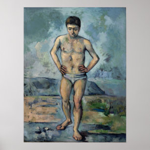 Cézanne - Die große Baderin Poster
