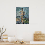 Cézanne - Die große Bather Poster (Küche)