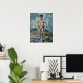 Cézanne - Die große Bather Poster (Heimbüro)