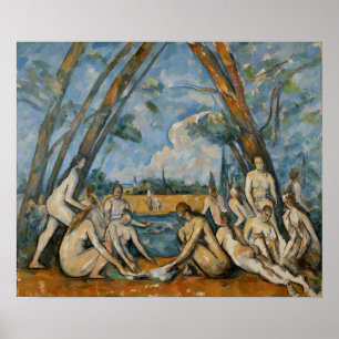 Cézanne - Die großen Badenden Poster