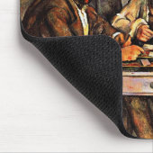 Cezanne - Die Kartenspieler-1892 Mousepad (Ecke)