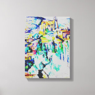 Cezanne Dorf bei Gardanne Leinwanddruck