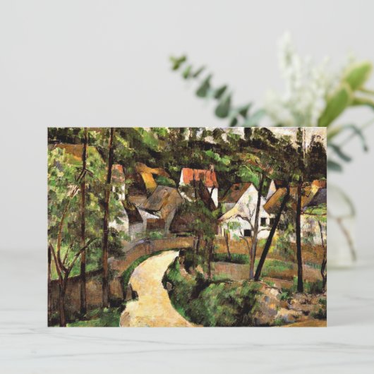 Cezanne - Eine Kehrtwende Karte (Stehend Vorderseite)