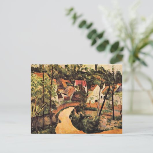 Cezanne - Eine Kehrtwende Postkarte (Stehend Vorderseite)