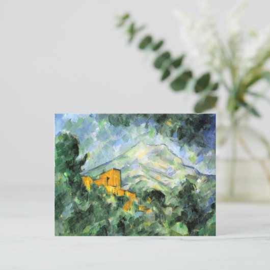 Cezanne Fine Art Postcard Postkarte (Stehend Vorderseite)