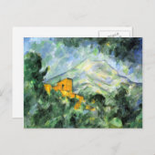 Cezanne Fine Art Postcard Postkarte (Vorne/Hinten)