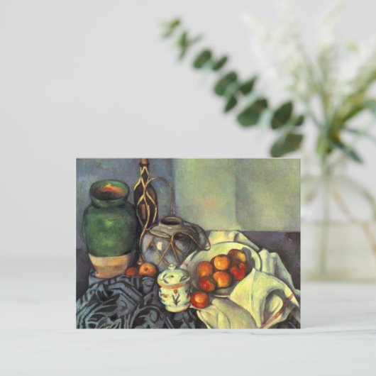 Cezanne Fine Art Postcard Postkarte (Stehend Vorderseite)