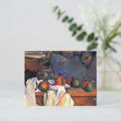 Cezanne Fine Art Postcard Postkarte (Stehend Vorderseite)