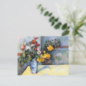 Cezanne Fine Art Postcard Postkarte (Stehend Vorderseite)