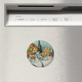 Cezanne Friut Apfel Impressionist Malerei Magnet (In Situ (Geschirrspüler))