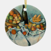 Cezanne Friut Apple Impressionist Painting Keramik Ornament (Vorne)