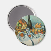 Cezanne Friut Apple Impressionist Painting Magnet (Vorderseite/Rückseite)