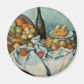 Cezanne Friut Apple Impressionist Painting Magnet (Vorne)