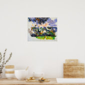 Cézanne - Garten am Les Lauves Poster (Küche)