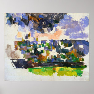 Cézanne - Garten in Les Lauves Poster