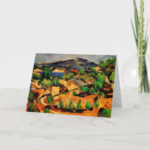 Cezanne - Gebirge aus l'Estaque Karte