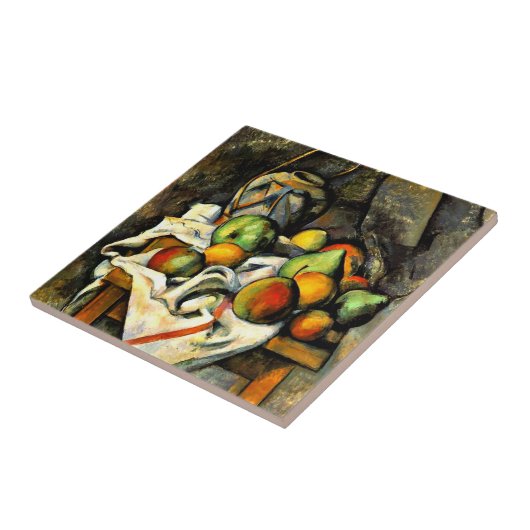 Cezanne - Ginger Jar and Fruit Fliese (Seite)