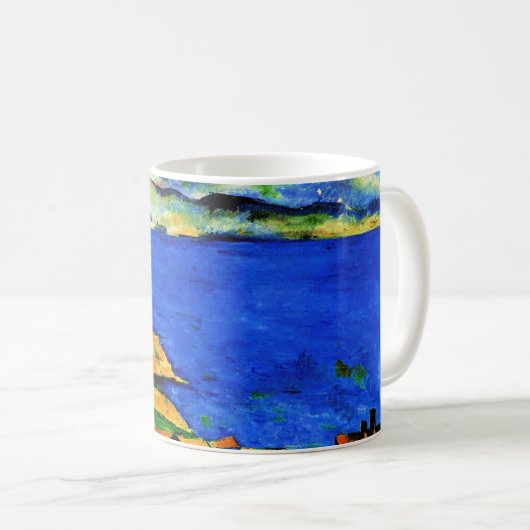 Cezanne - Golf von Marseille Kaffeetasse (VorderseiteRechts)