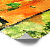 Cezanne - Golf von Marseille, Poster (Ecke)